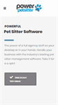 Mobile Screenshot of powerpetsitter.com